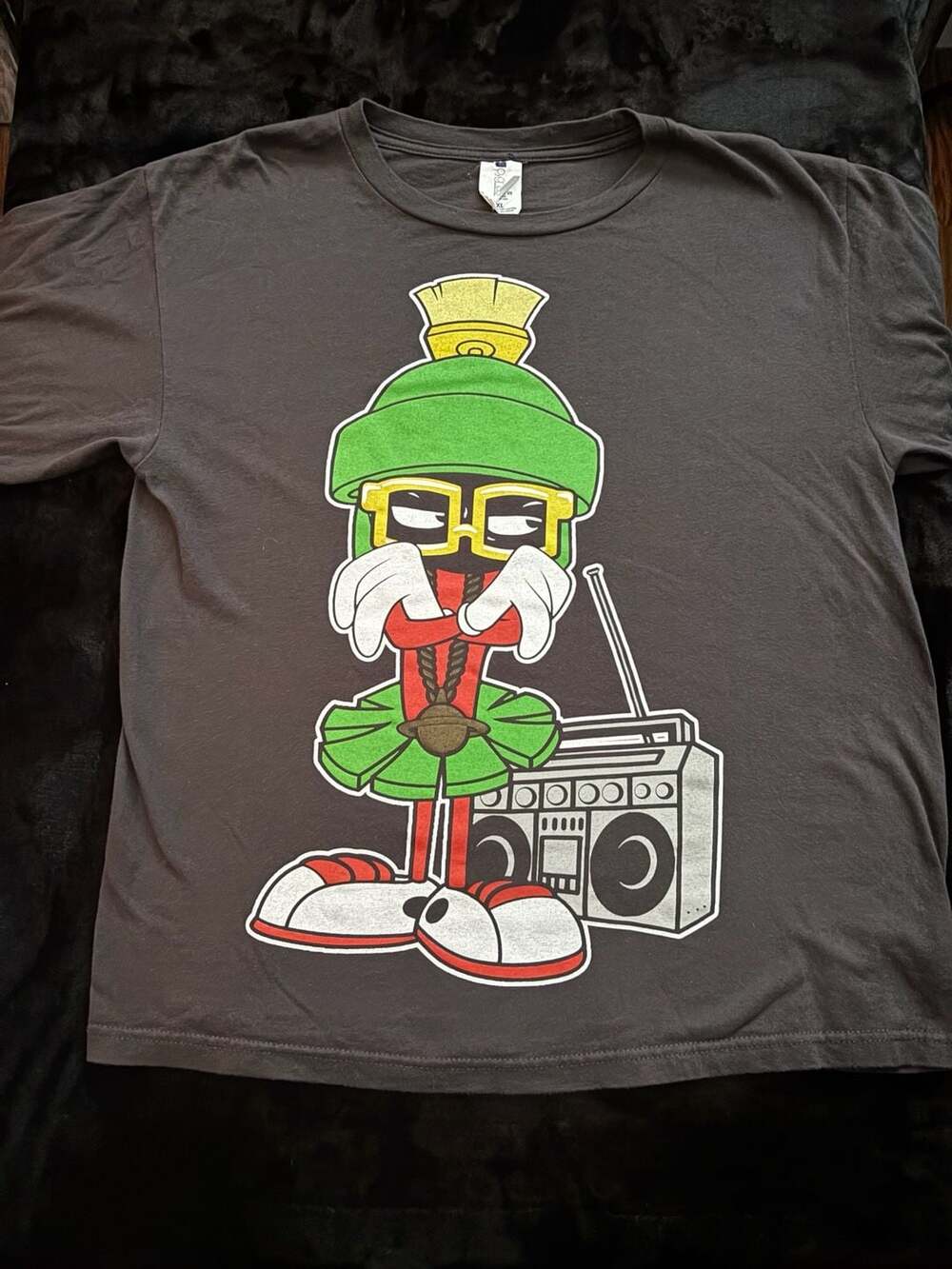 Cygnus Marvin the Martian Looney Tunes Graphic T-Shirt XL